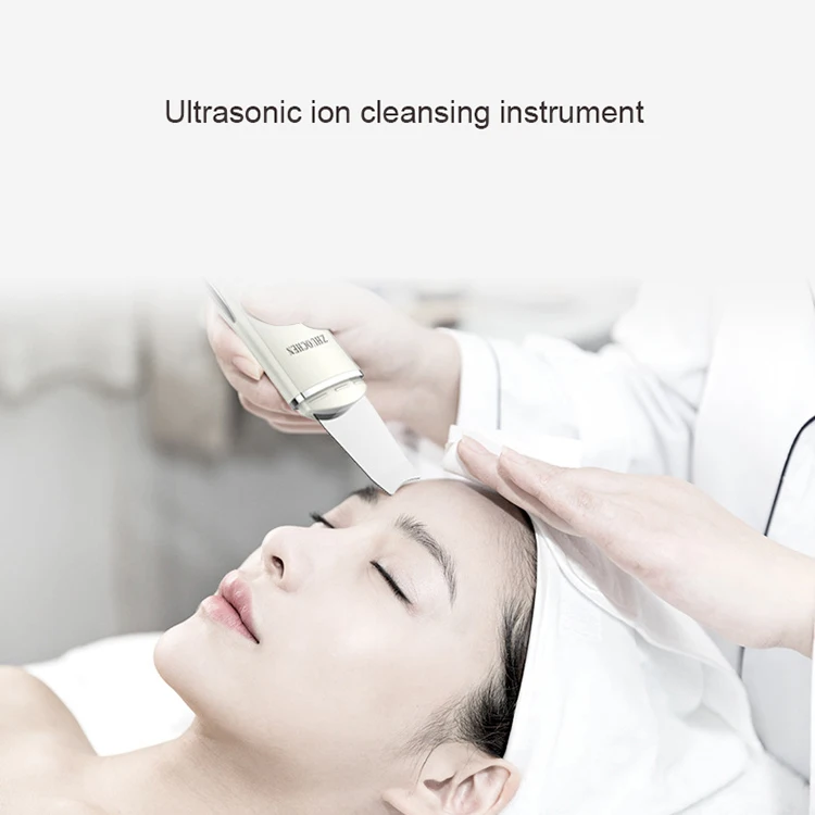 Amazon Hot Selling Microcurrent Beauty Face Ultrasonic Skin Peeling Machine