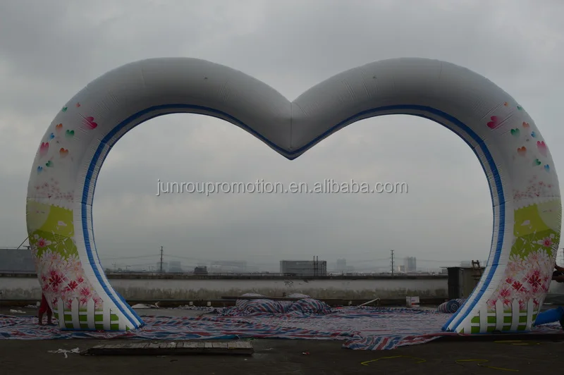 inflatable heart shape wedding arch AR-20