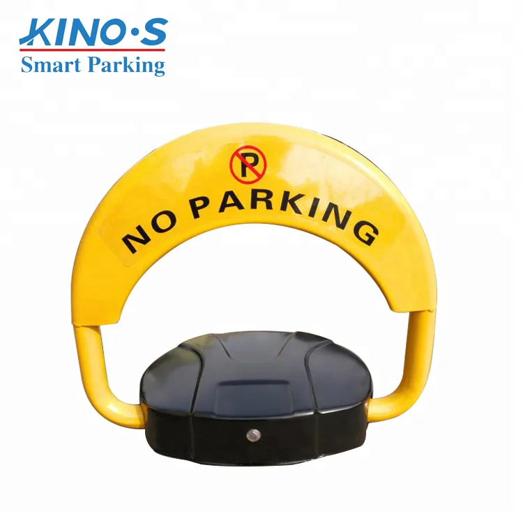 Anti collision remote control reserved car parking barrier