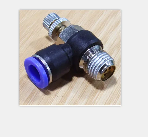 SLGPC SL Air Flow Speed Control Valve hose pneumatic connector quick fittings SL4-01