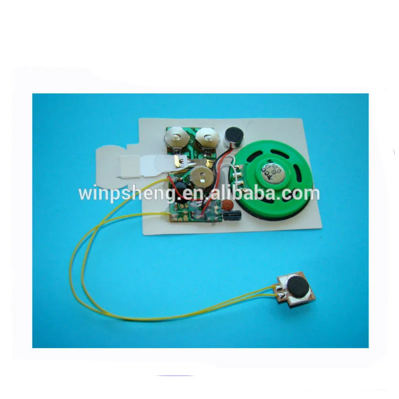 
recordable greeting cards chip /mini voice recorder chip 