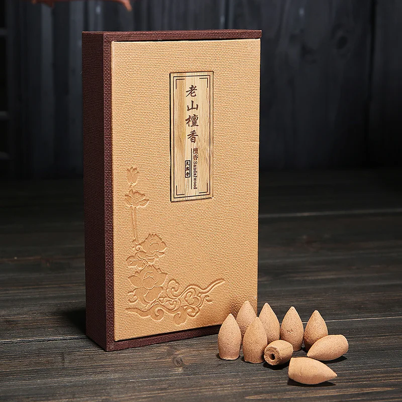 
APHACATOP RAW INCENSE Nature log color household back flow incense 