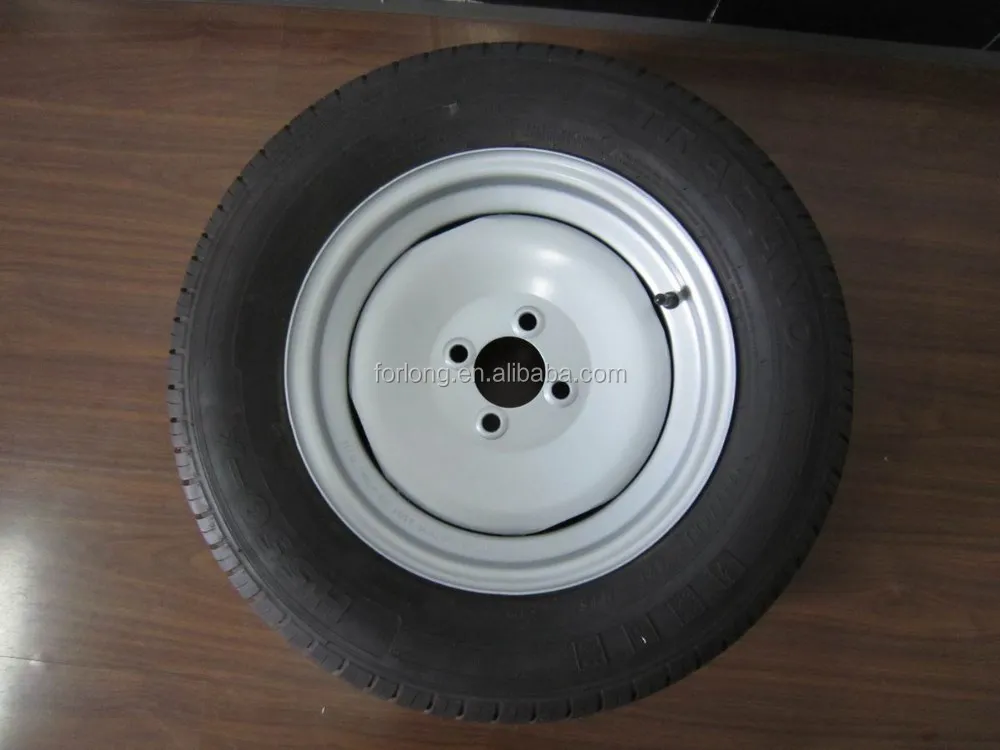 
small trailer wheels 175/70R13 4JX13 4H 