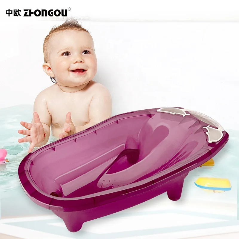 
Lovely Dolphin design Plastic Bathroom Baby Bath Tub Children Bathtubs for kids 