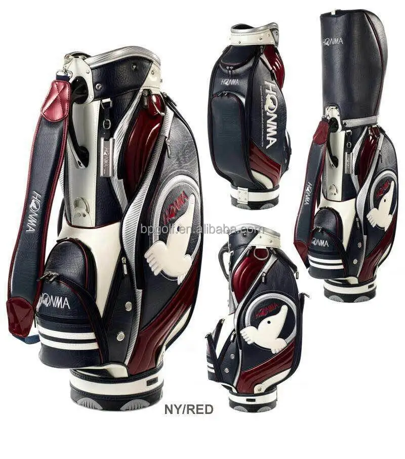 
new design custom made pu golf bag 