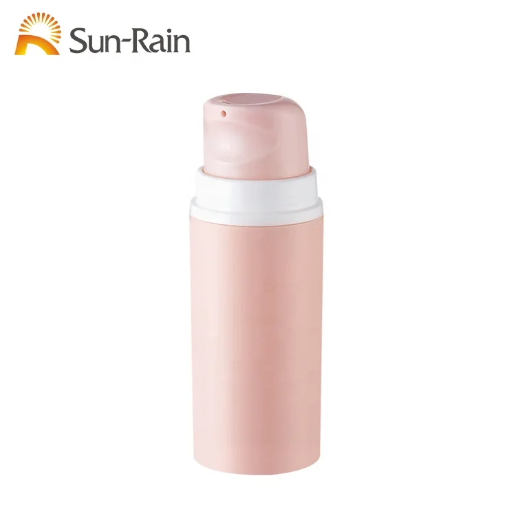 Wholesale high quality empty plastic 15ml 1oz 50ml ningbo airless pump bottle for eye cream