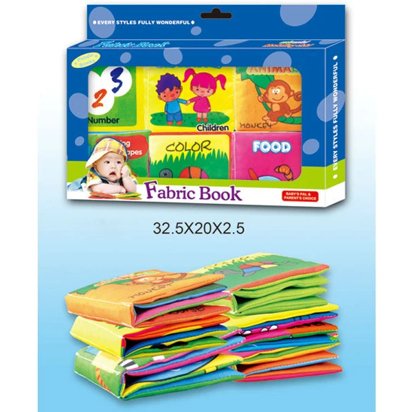 
Тканевая книга для детей 