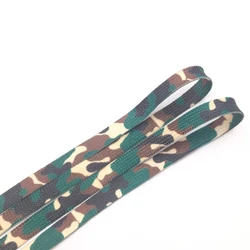 Factory Custom flat colorful printed shoe laces design in stock