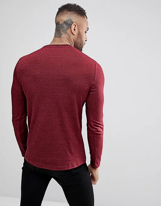 
China Manufacturers Wholesale Plain T Shirt Long Sleeve Man T Shirt 
