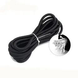High tensile strength bungee cord /Bungee latex elastic rope/Bungee cord black 8mm
