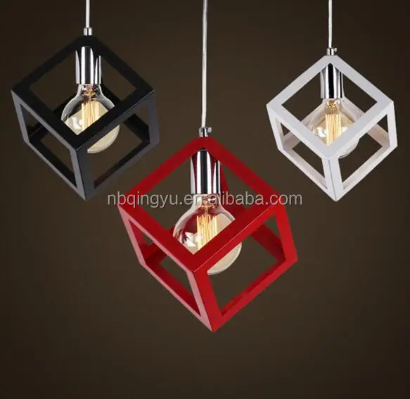 Vintage Industrial DIY Metal Ceiling Lamp Pendant Lighting Bulb Home Decor