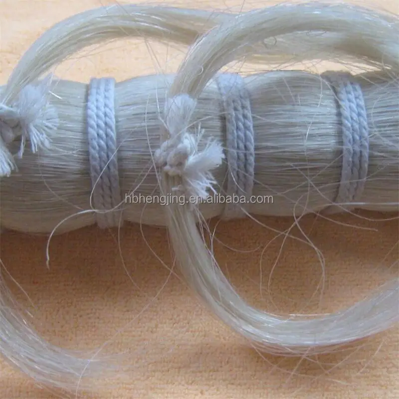 Horsetail hair and horse mane hair for brush Washed double/single drawn