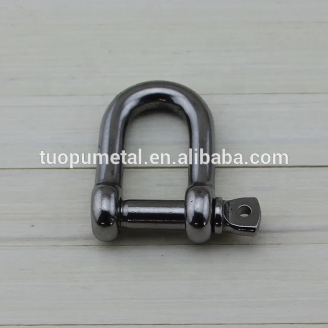 Hot sale Stainless steel  AISI 316 304 JIS D shackle Japan type DEE shackle