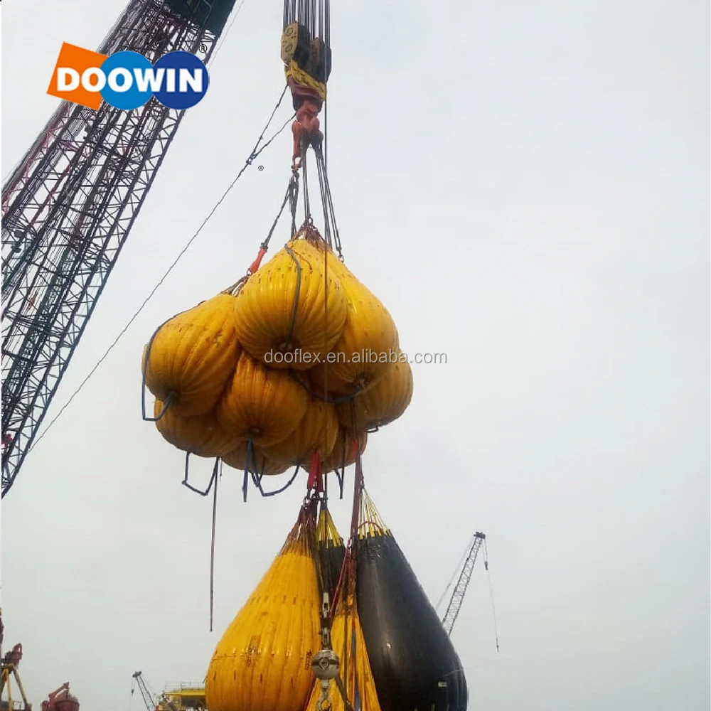 Offshore Crane And Davit Load Test Water Bag Water Bags For Rescue Boat Test