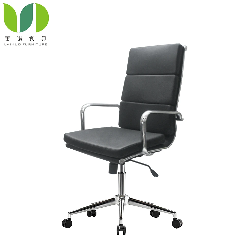 blue executive office leather chair for sitting room office