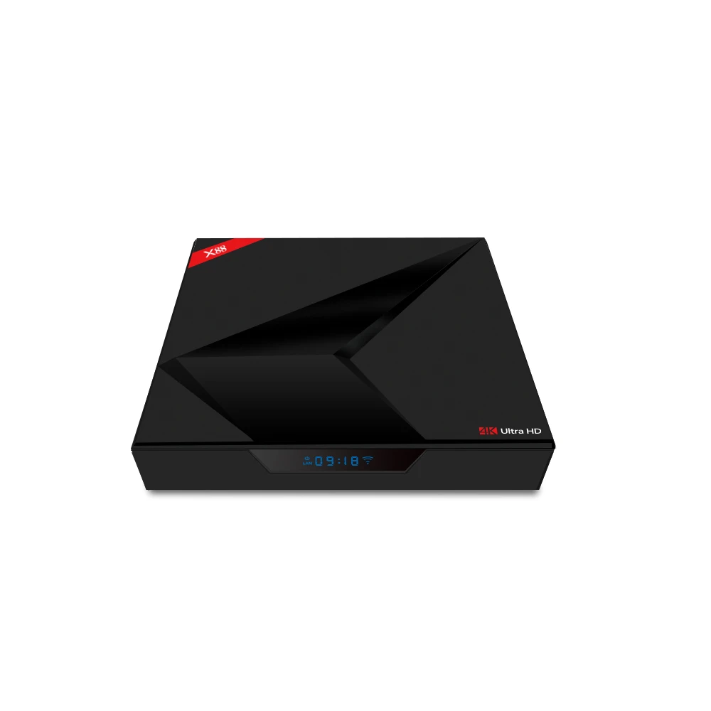 Factory competitive price X88 Android TV Box 4GB 32GB 5g wifi Rockchip RK3328 with Voice Control function