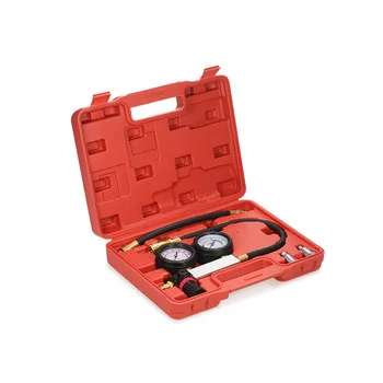 Car cylinder leakage tester kit, TU-21 Cylinder leak detector, double gauges gas cylinder leak detector