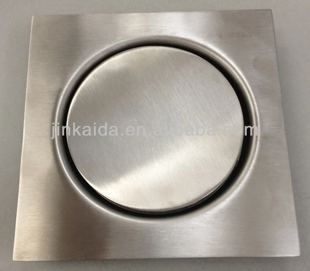 Bathroom Shower Floor Drain Trap Stainless Steel Grade 316 304 201 -150x150mm