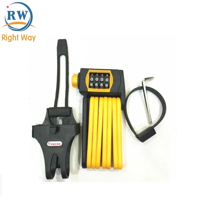 New hydraulic high quality folded bike lock folding bicycle lock bike accessories