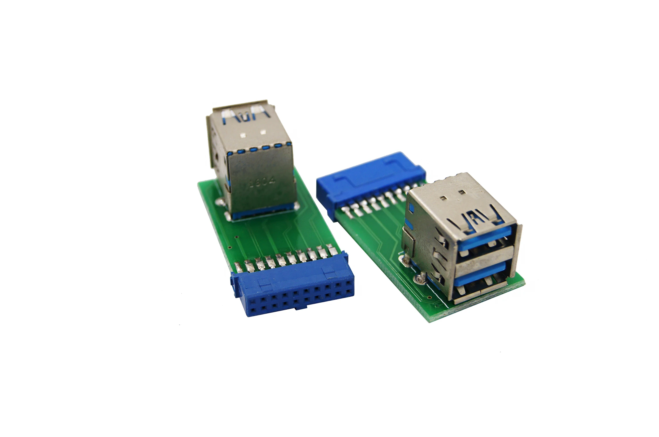 Вертикальный USB 3,0 адаптер 20-контактный разъем Женский USB3.0 материнская плата 20pin Header слот адаптер PCBA
