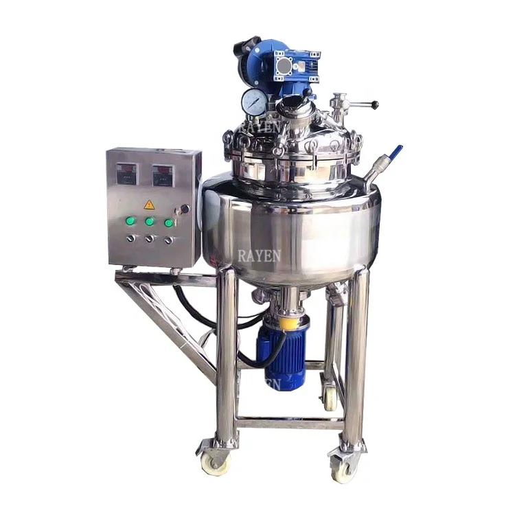 Food Grade Staingless Steel Soap Making Machine Mixing Tank Soap Mixer