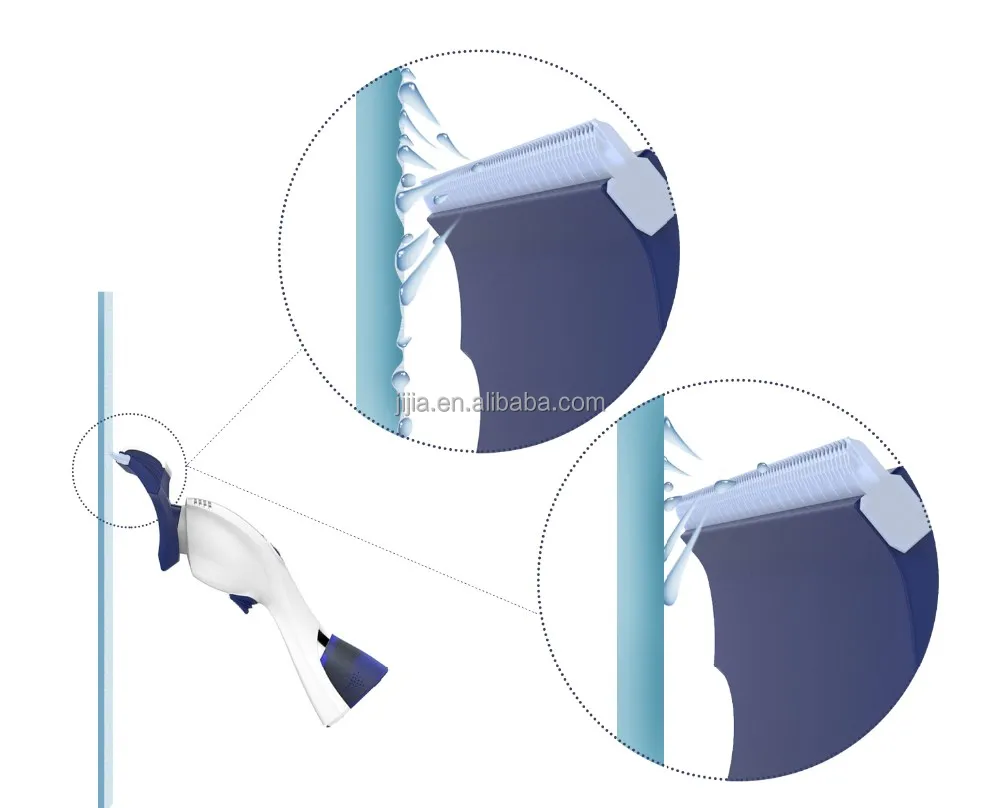 household use handheld Cordless window cleaner with Turbo Separator can both wiping and cleaning