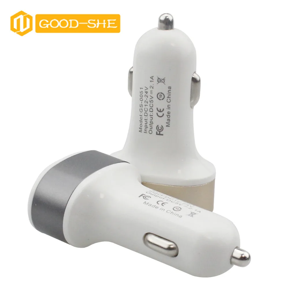 Auto Power Adapter dual usb phone chargers car purchase online in china
