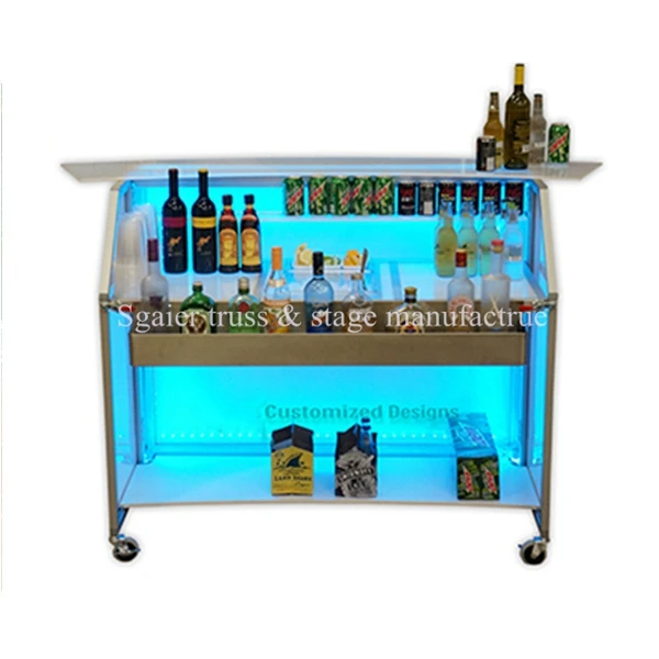 Smart mobile folding bar nightclub furniture