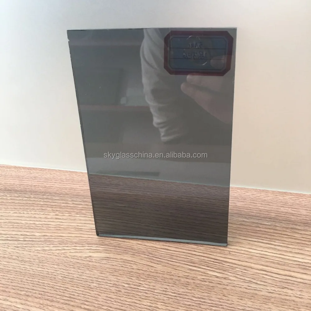 
8mm bronze tinted auto glass from sky glass factory 