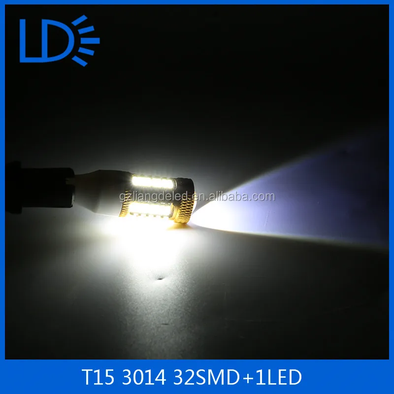 Супер яркий автомобиль светодиодные лампочки стоп хвост свет T15 Светодиодная Подсветка Для Автомобилей