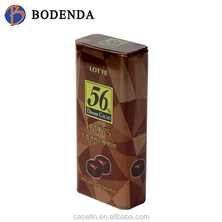  Мятный персонализированный жестяной контейнер для жевания жевательной резинки