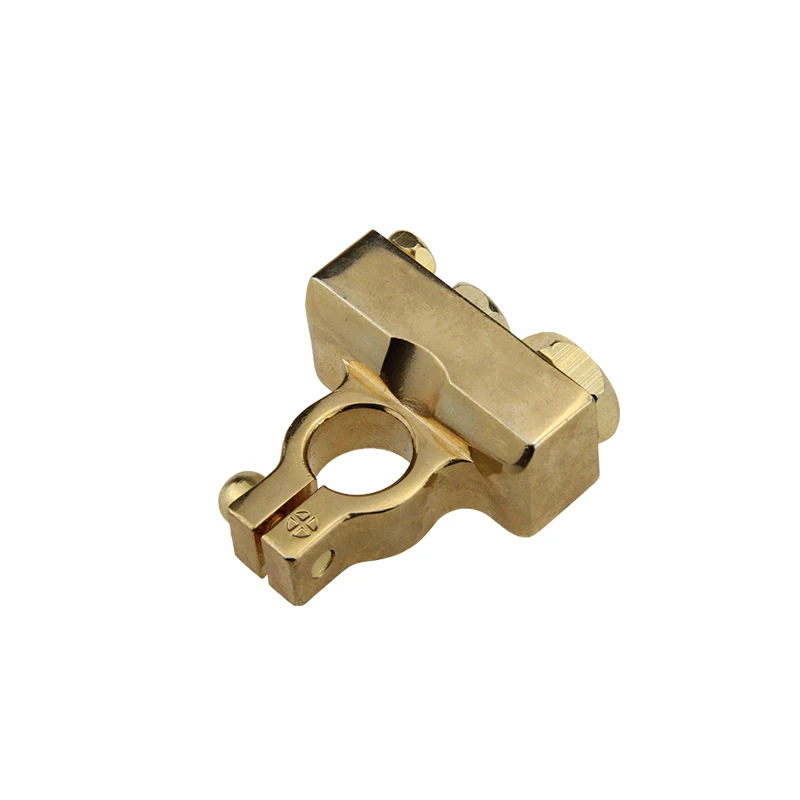 
High Quality Car Battery Terminals Cable Connectors Clamp Gold plated 