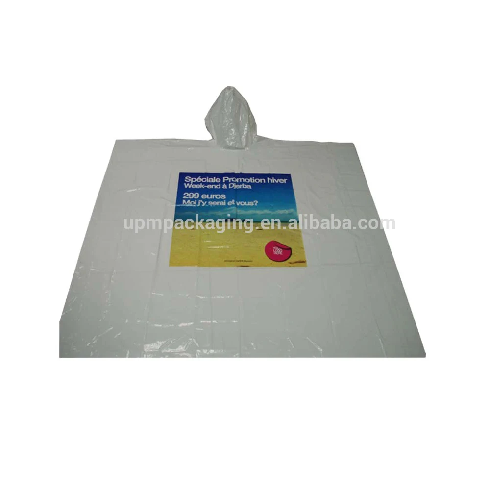 882 Rain poncho for warm with sleeve & the head