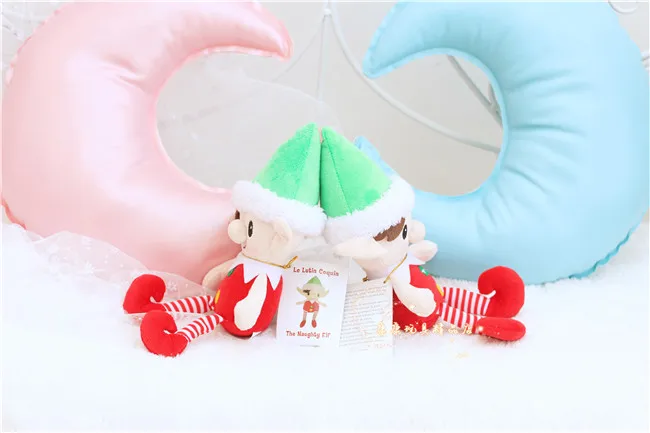 High Quality Soft Baby Plush Doll Stuffed Christmas Elf Promotional Gift Custom Plush Toys