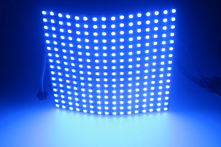 Apa102c светодиодная матричная панель 8x32 RGB светодиодные пиксели для рекламных экранов