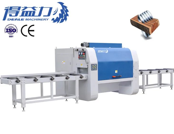 Square timber /block /plank multi blade saw machine woodworking machine MJ-F4-350/400/450-330-6D