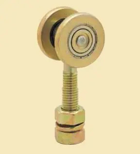 HANGING SLIDING DOOR ROLLER FOR WOODEN DOOR USED AT A WAREHOUSE ETC WITH OTHER RELATIVE PARTS