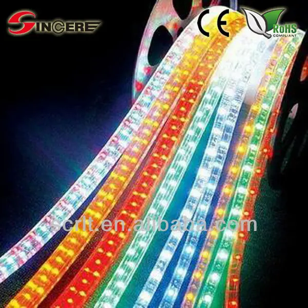 перезаряжаемые свет прокладки сидip65 мягкий белый светодиод света веревочки плоский три линии полосы света