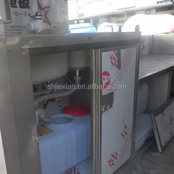 JX-FS500 5M long mobile food cart scooter trailer mobile food vending trailer for sale