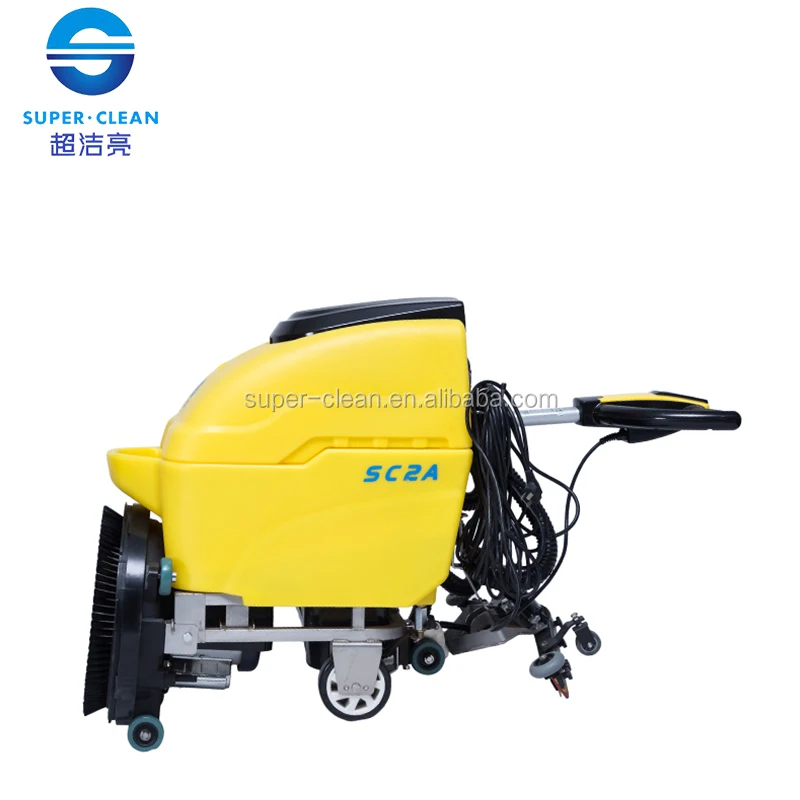 SC2A  Industrial Automatic Marble Scrubber FLoor Cleaning Machine /Multi-function Shop Industrial Floor Brush Cleaning Machine