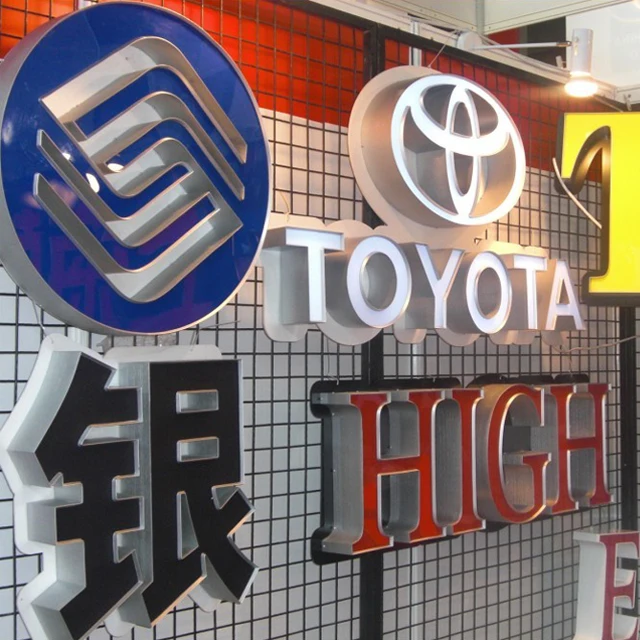 Aluminum road metal sign channel letter making machine with CE