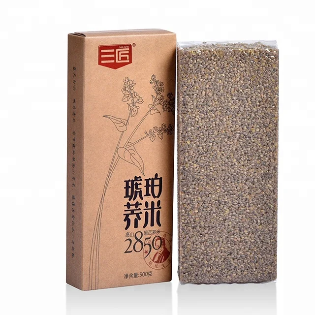 
Sanjiang 100% Nature Black bitter tartary buckwheat rice 