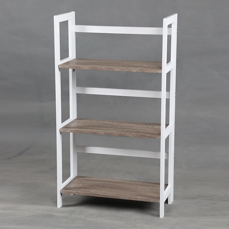 
3 tiers Home general use rotating folding kid book shelf 