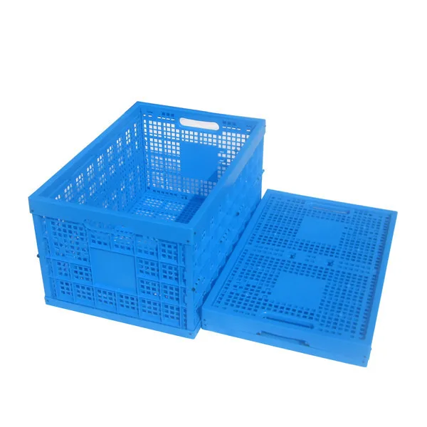 Plastic folding fruit box