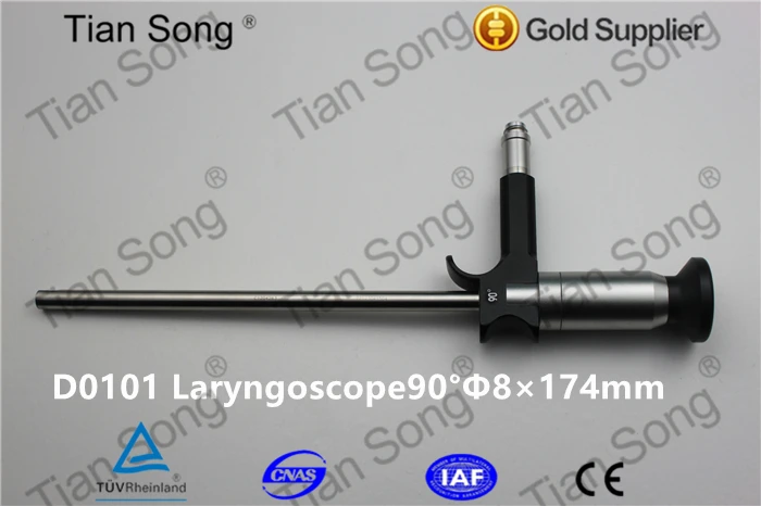 8mm Rigid Fiber laryngoscope compatible with Storz Olympus Wolf