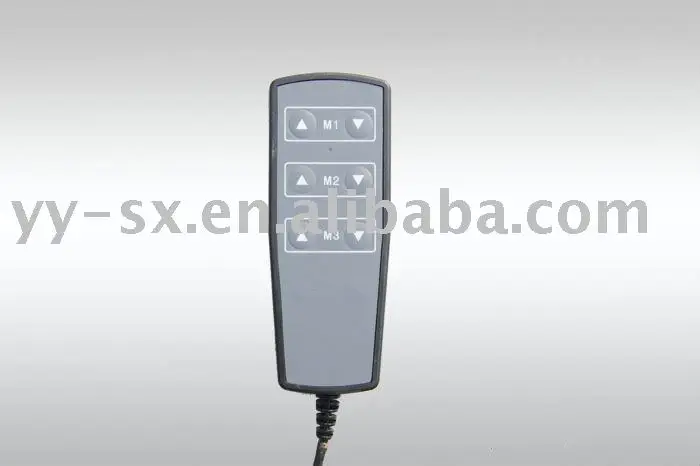  Одно управление три линейных привода с шестью кнопками