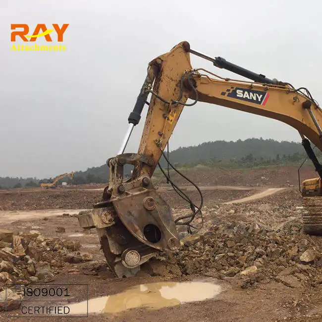 Экскаватор, Гидравлический вибратор для бурения льда