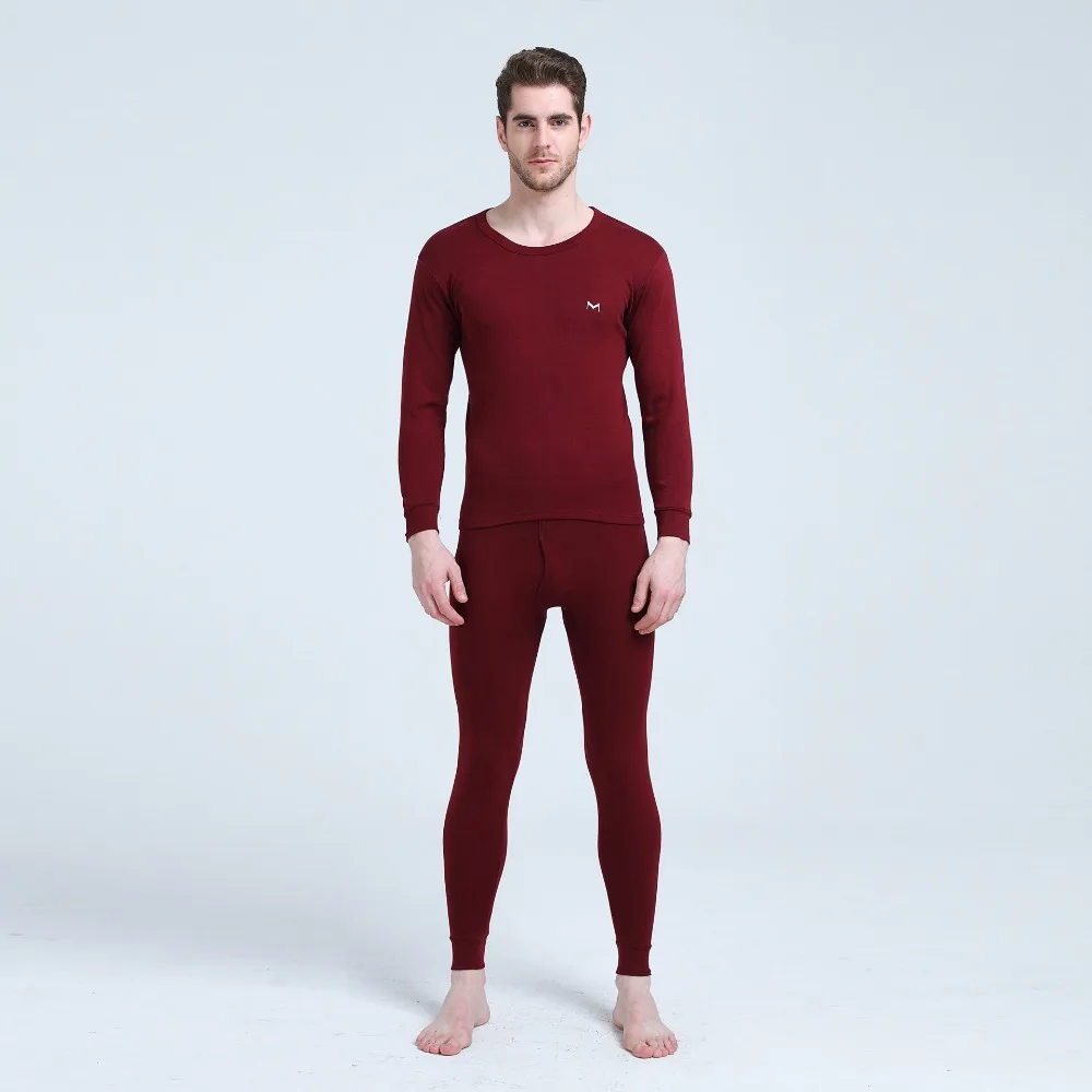 
Seamless Black Slim Shapewear Mens Thick Long Sleeved Heated Thermal Underwear 