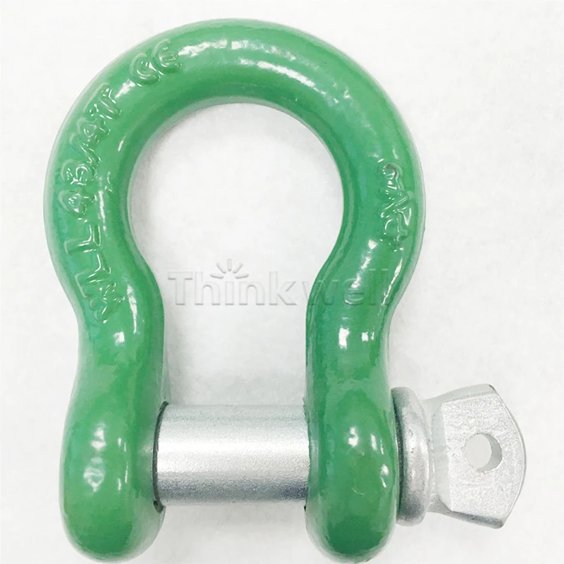 Thinkwell Forged US Type G209 Screw Pin Anchor Black Shackle