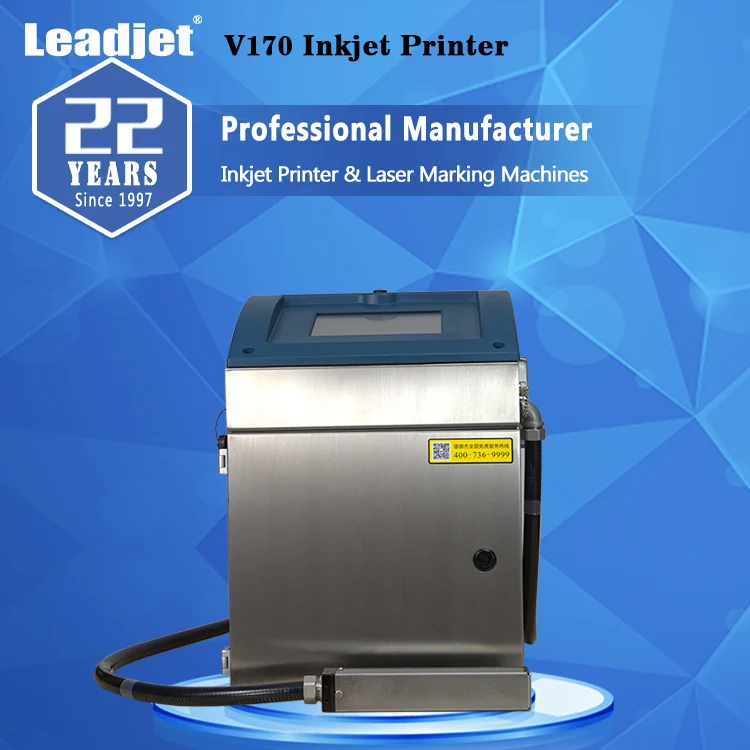 Новый тип Flex промышленного Срок годности Дата струйной печати машина для белый трубы